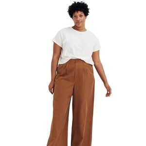 Madewell The Harlow Wide-Leg Pant Acorn
